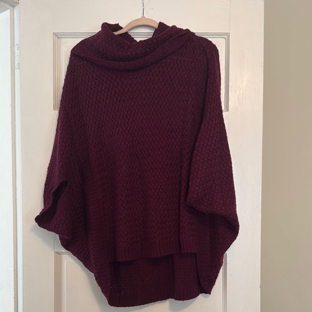 Women's Burgundy Sweater